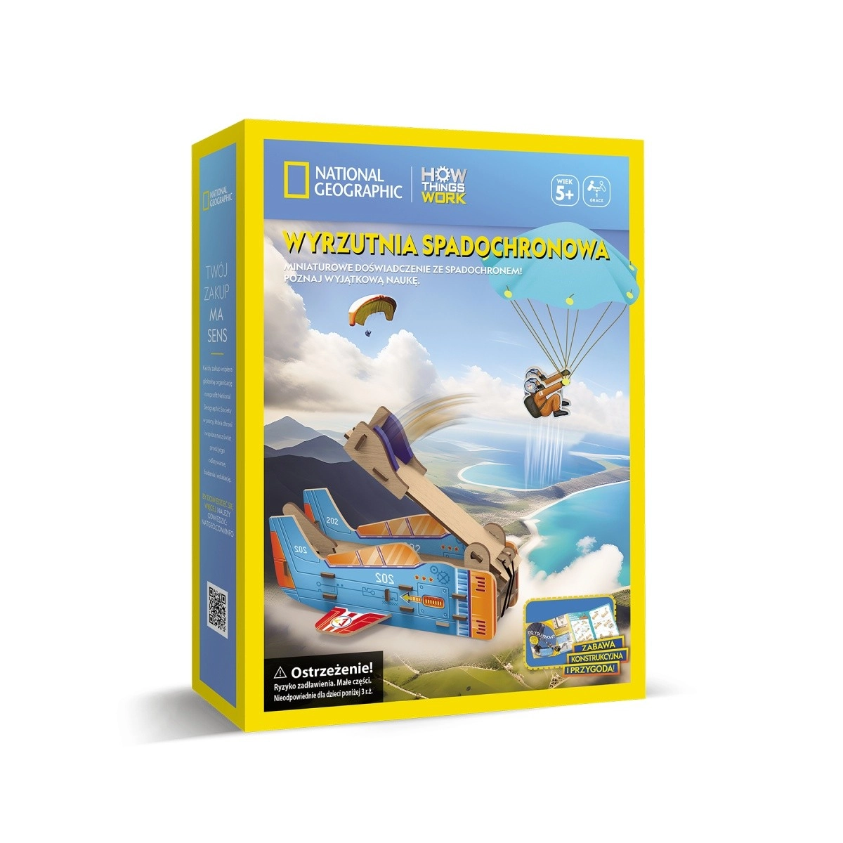 E-shop Puzzle 3D NATIONAL GEOGRAPHIC – vystreľovací padák