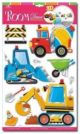 E-shop 3D dekorácia na stenu - Vozidlá 2
