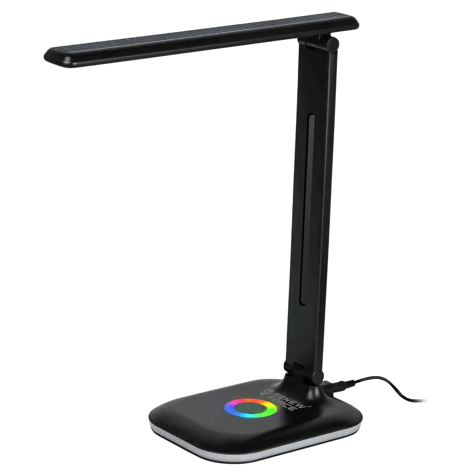 LED stolná lampa s dotykovým ovládaním a USB portom