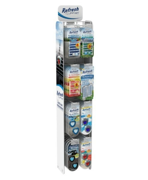 E-shop Stojan CALIFORNIA SCENTS Refresh Sidekick pre vent klipy, kapacita 64 balení