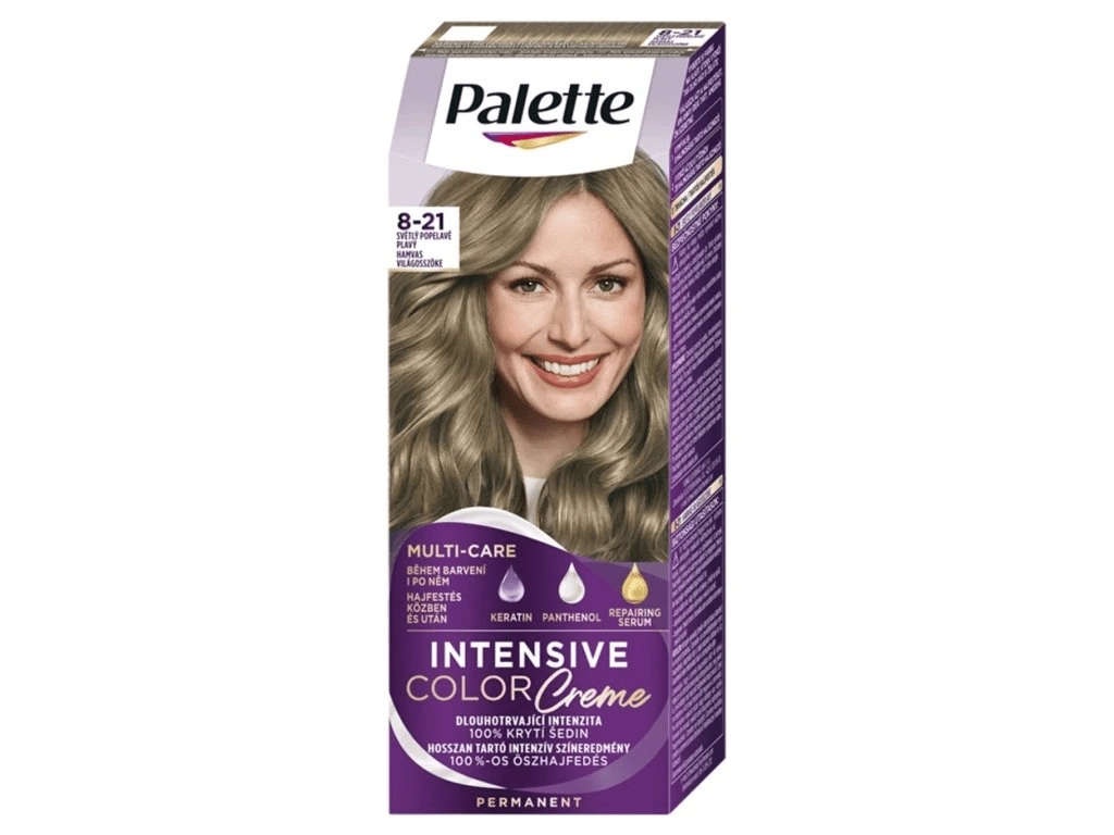 E-shop Schwarzkopf Palette Intensive Color Creme 8-21 Svetlo popolavo plavý