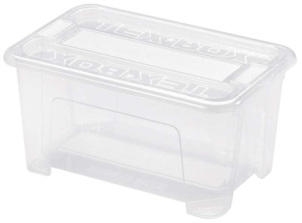 E-shop Heidrun Plastový úložný box s vekom TexBox 4,5l
