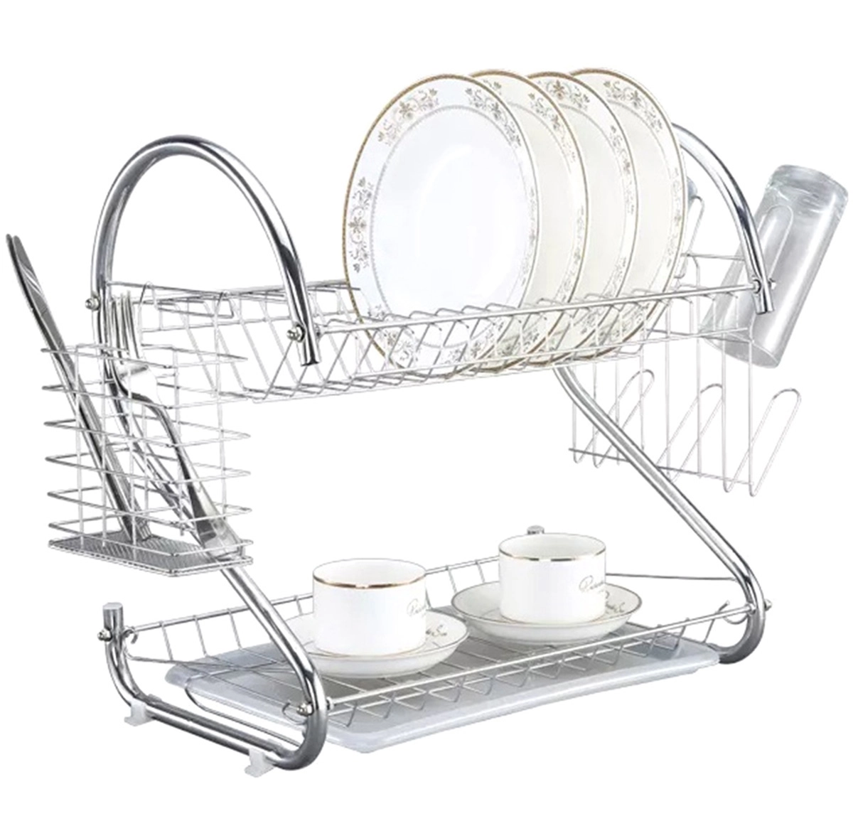 AG373 SUŠIČKA RIADU 2 ÚROVNE OCEĽ