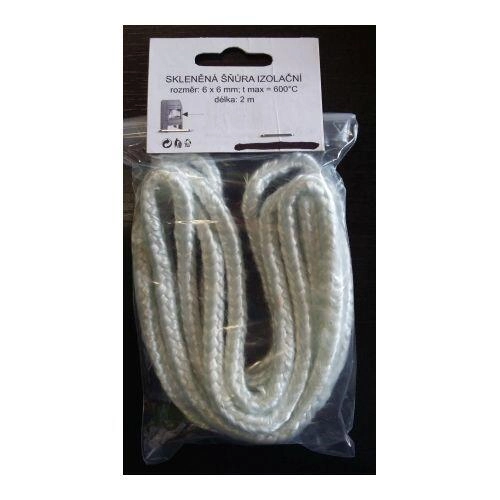 E-shop šňůra izolační 12x12mm (600°C) ISOTEM 10 (2m)