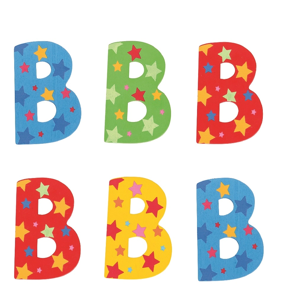 E-shop Bigjigs Toys hviezdičkové písmenko B