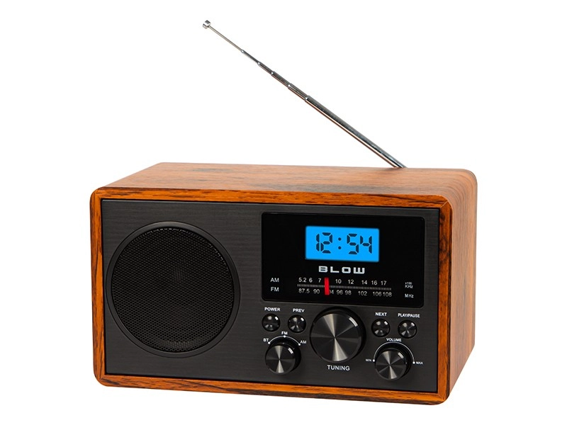 Prenosné analógové rádio BLOW RA9 v2 AM/FM