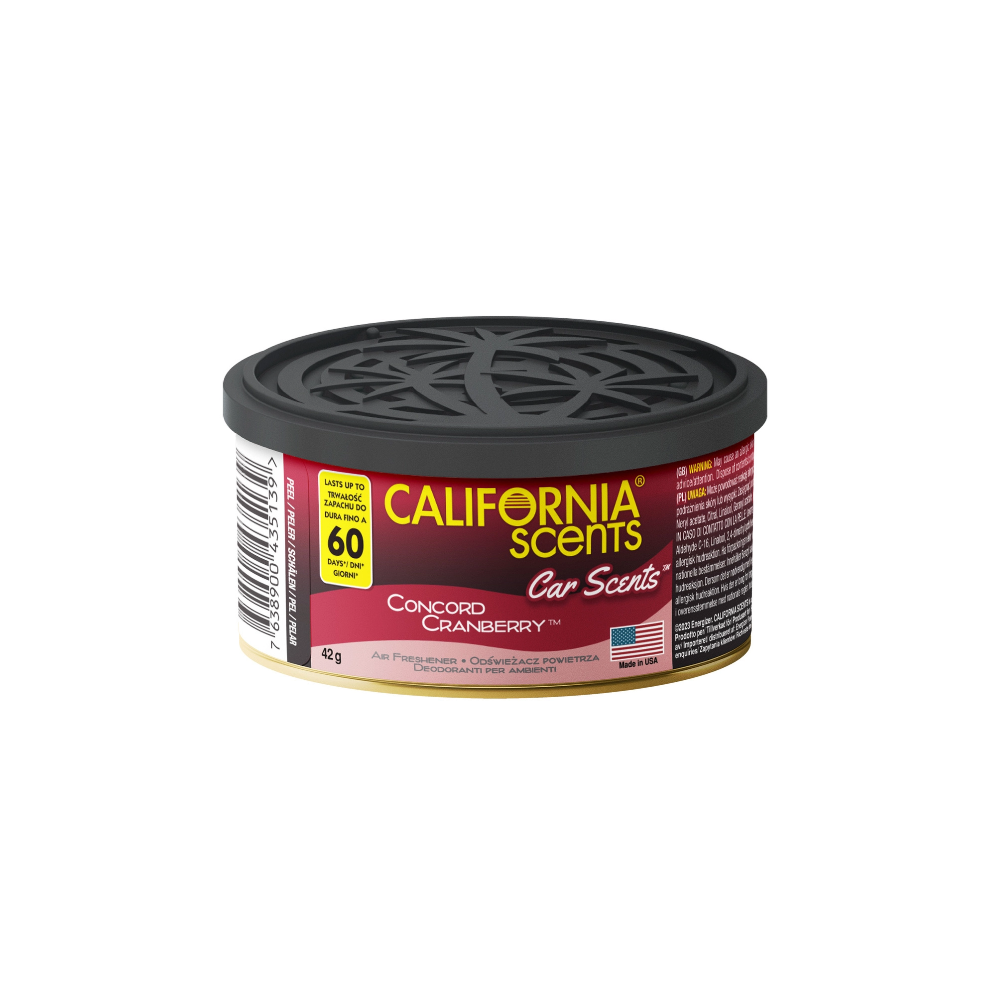E-shop California Scents Car Scents Concord Cranberry 42 g