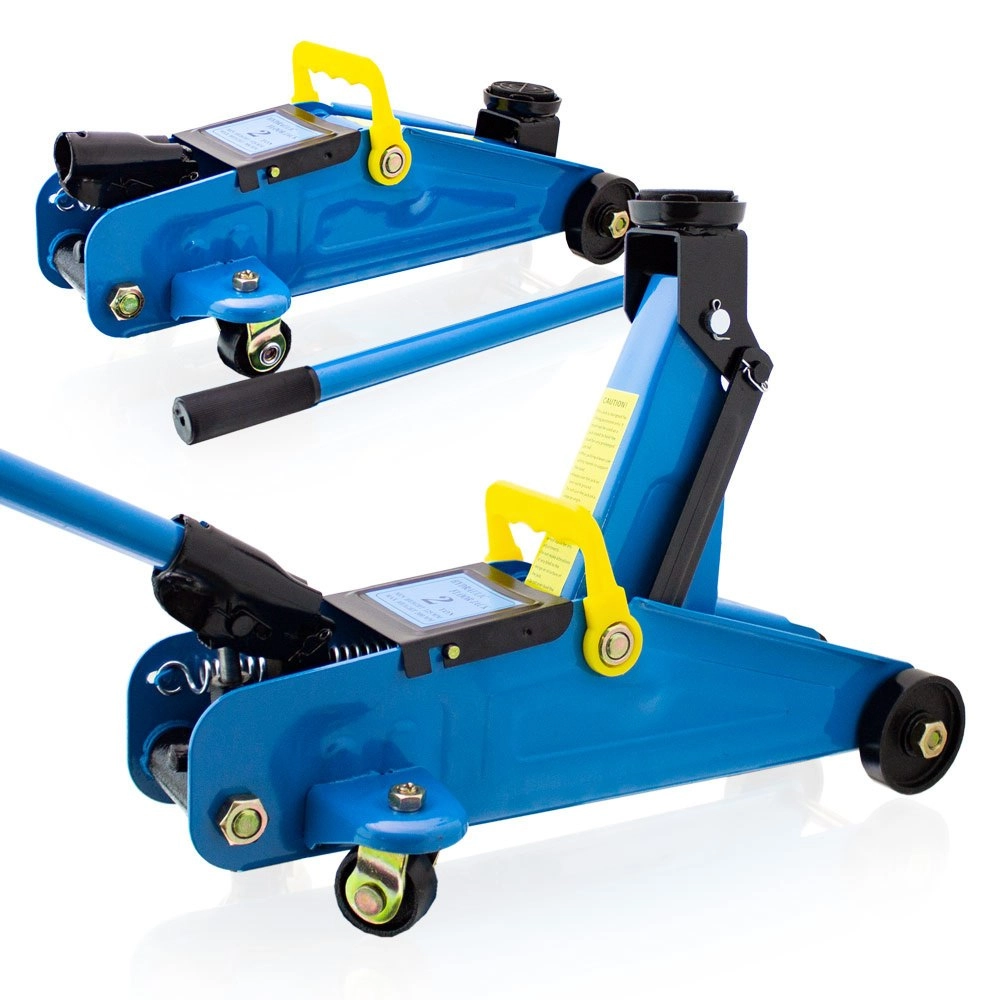 Hydraulický pojazdný nízkoprofilový zdvihák 2 t, zdvih 125–330 mm, oceľový