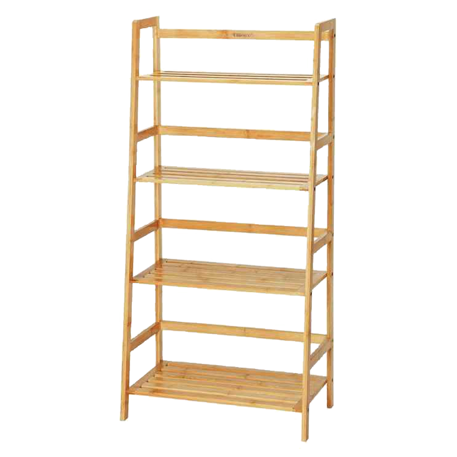 E-shop Bambusový regál 4-poschodový 57 × 30 × 120 cm