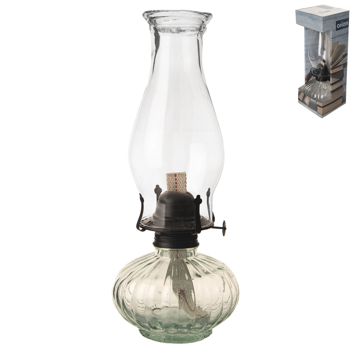E-shop Orion Sklenená petrolejová lampa 822256