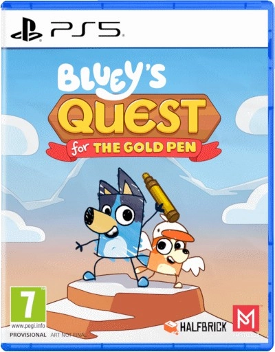 PlayStation 5 hra Bluey’s quest for the gold pen - 1 kus