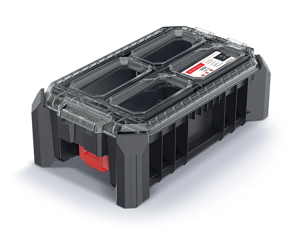 E-shop Kistenberg Organizér MSX čierny 36,8x22,8x12,6 KMX402515B-S411