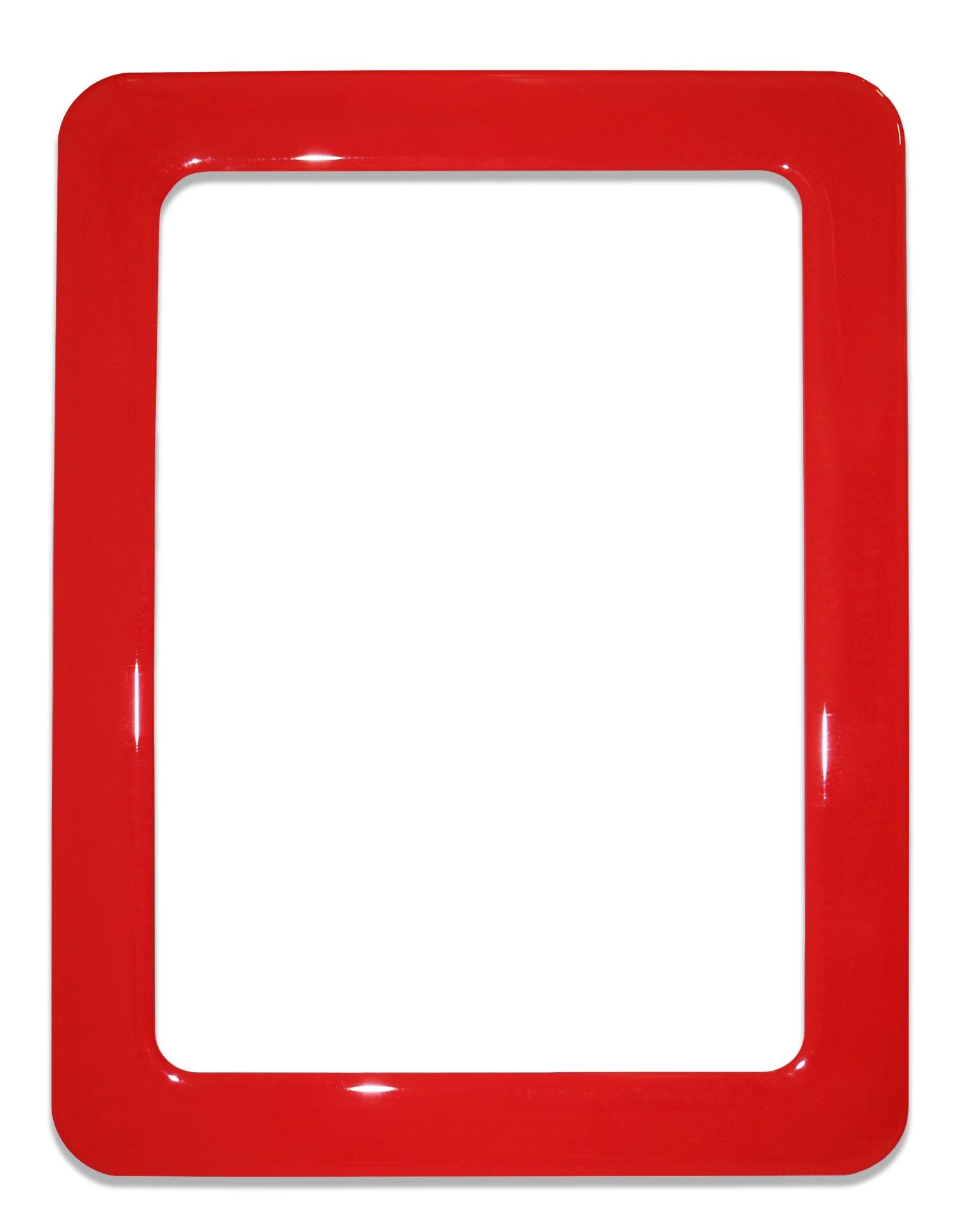 E-shop Magnetický samolepiaci rámček veľkosti 16,0x11,8 cm - červený