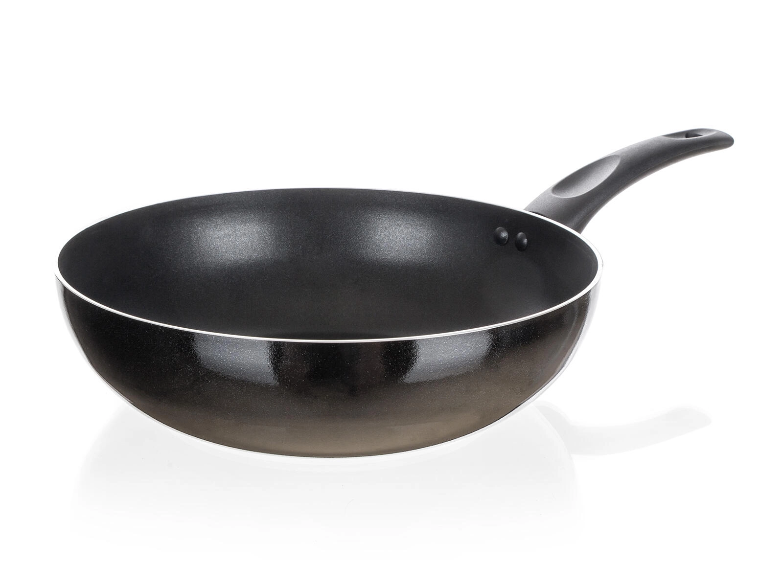 Panvica wok 28 cm s nepriľnavým povrchom CUISINO BLACK