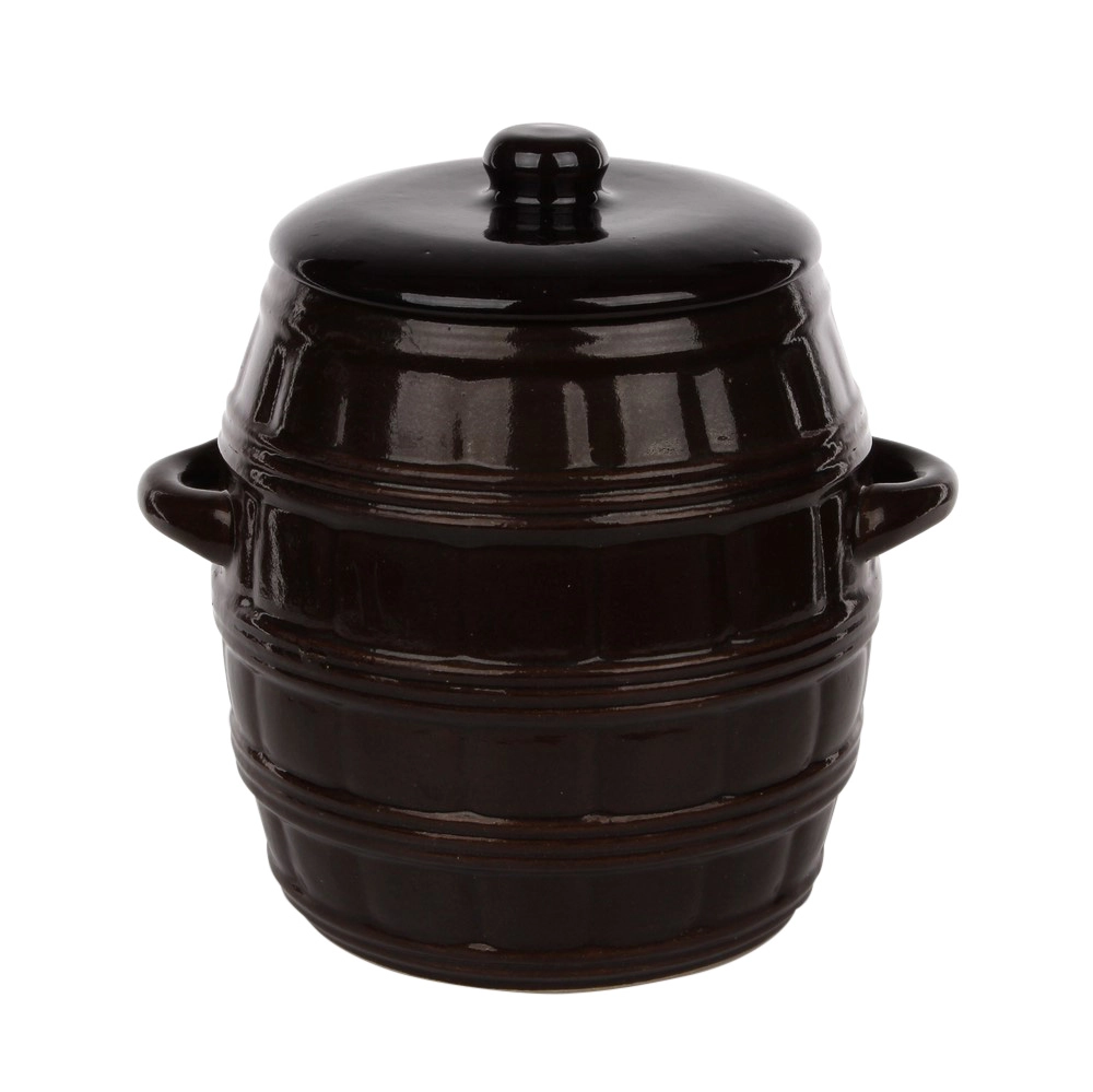E-shop Kameninový sud 2,5 l s pokrievkou