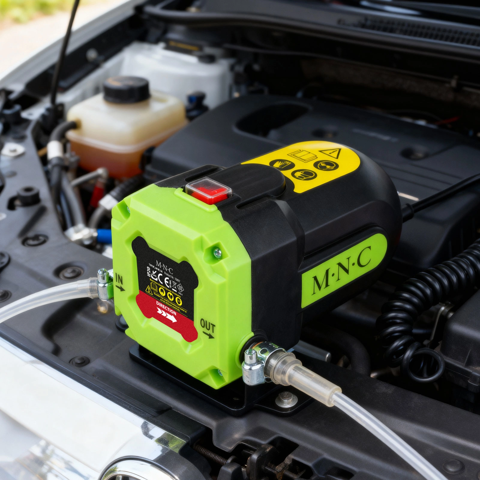 Elektrické čerpadlo na olej a kvapaliny 12 V 60 W