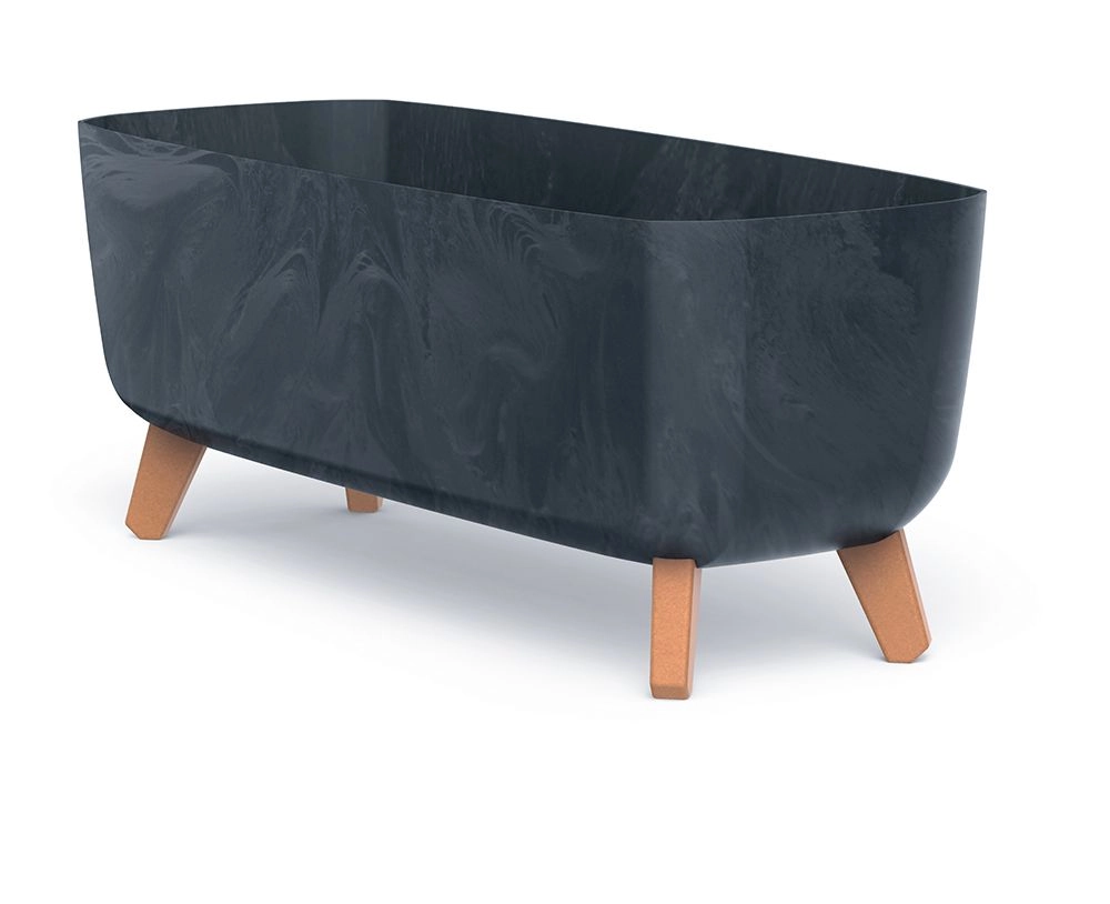 Prosperplast Kvetináč GRACIA CASE BETON EFFECT DGCL600E 58cm antracit