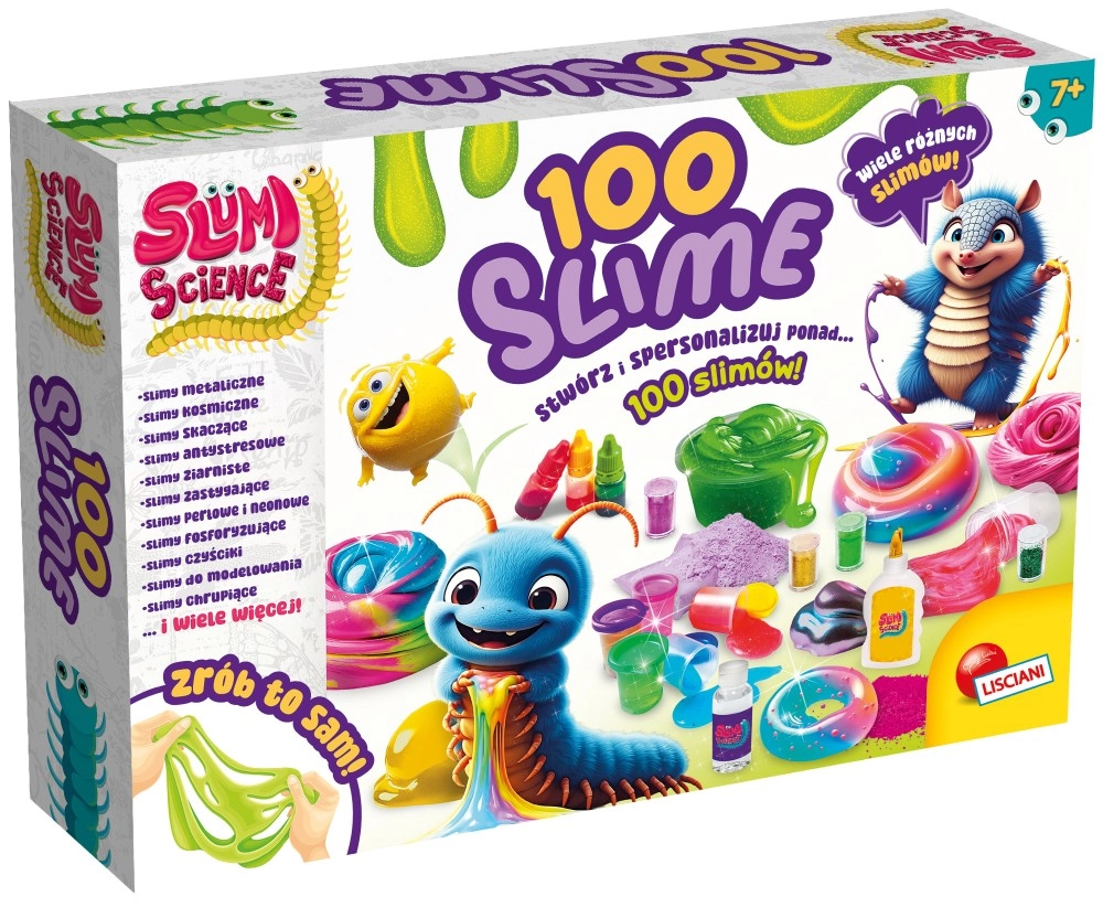 E-shop Slumi Science sada na výrobu 100 slizov