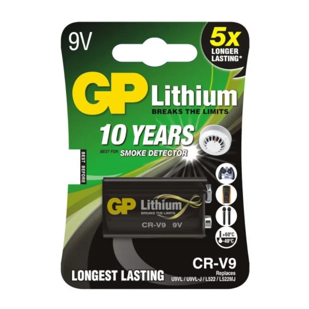 Lítium batéria GP 9V