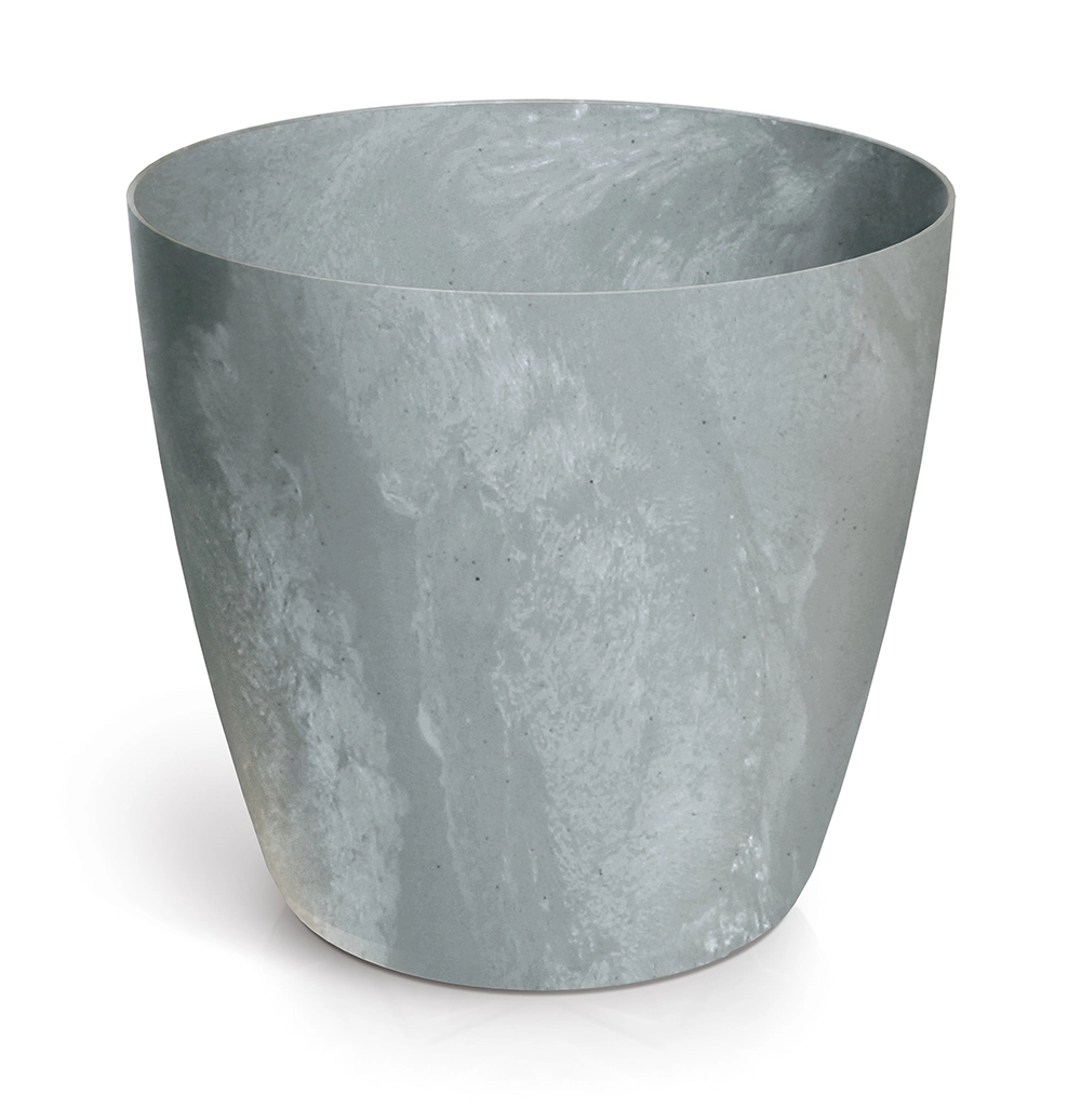 PROSPERPLAST Květináč MATE BETON EFFECT beton 23,8 cm