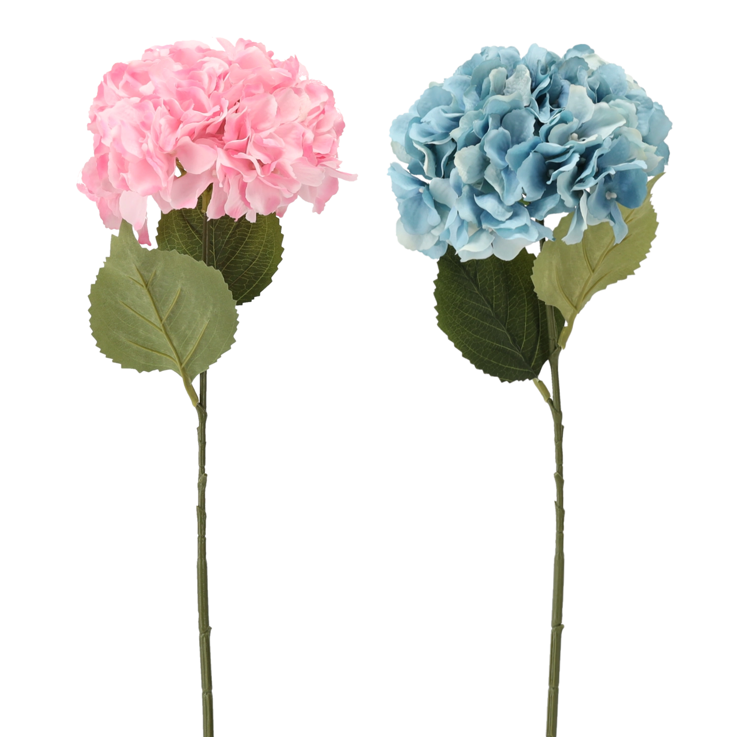 E-shop Syntetická hortenzia – dekoratívna vetvička 69 cm