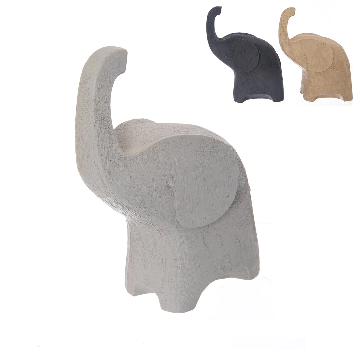 E-shop Dekoratívny slon z polyresinu 20 cm (3 varianty)