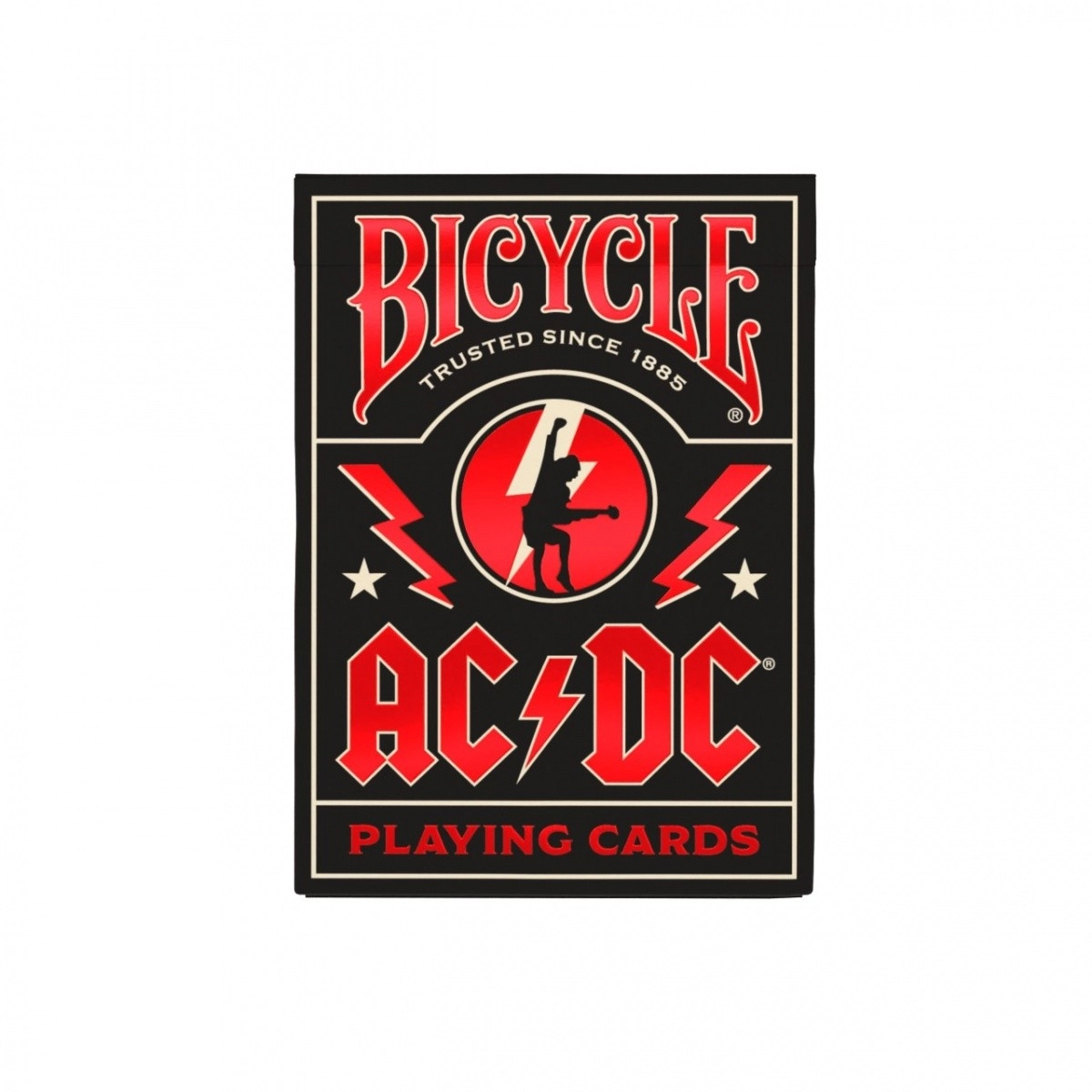 Hracie karty Bicycle inšpirované AC/DC