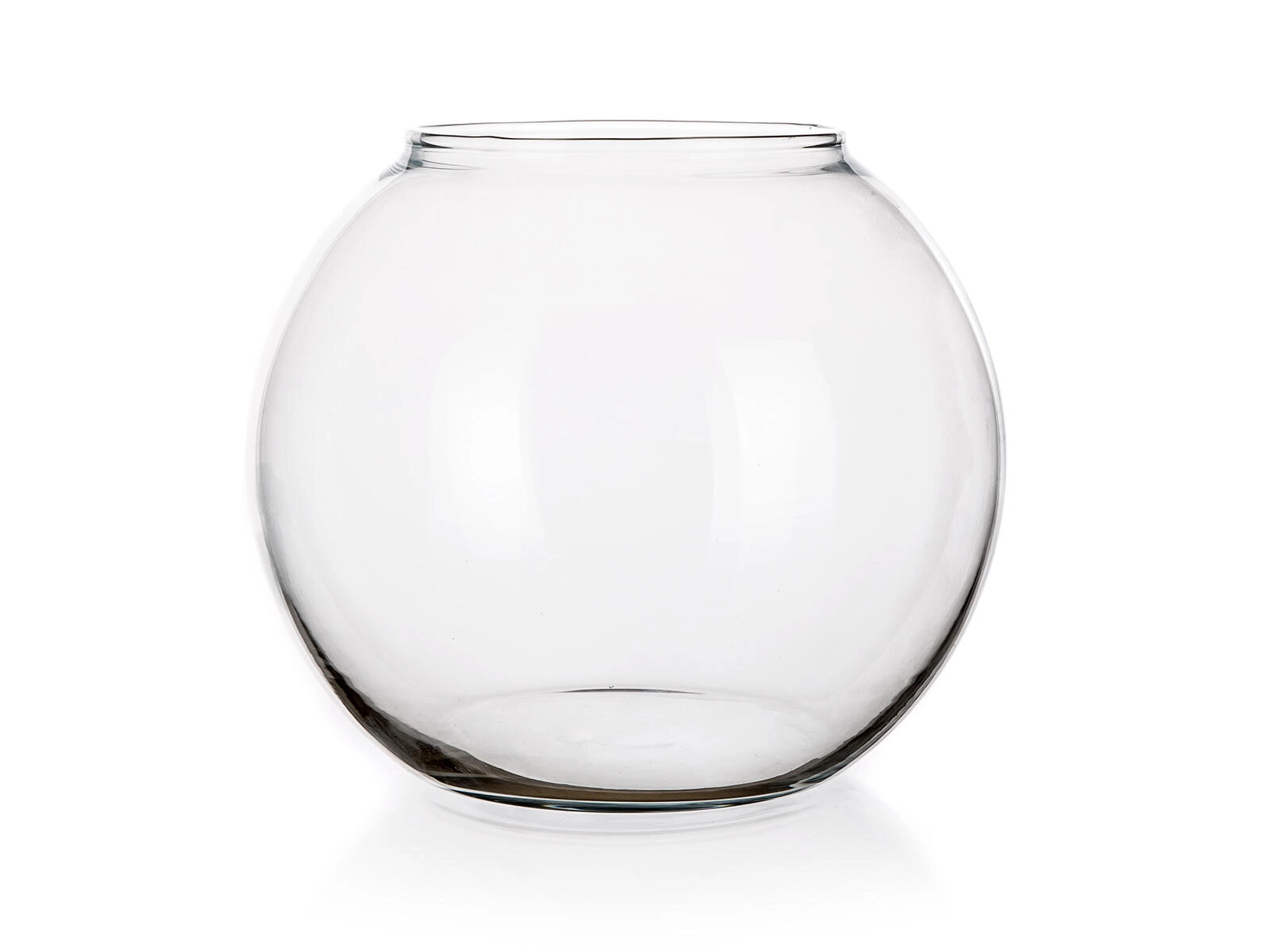 E-shop Kinekus Váza GLOBE guľa priemer 16,4 cm, číre sklo