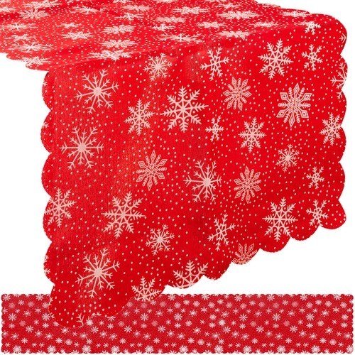 E-shop Ruhhy 22789 Vianočný behúň červená 220x35cm