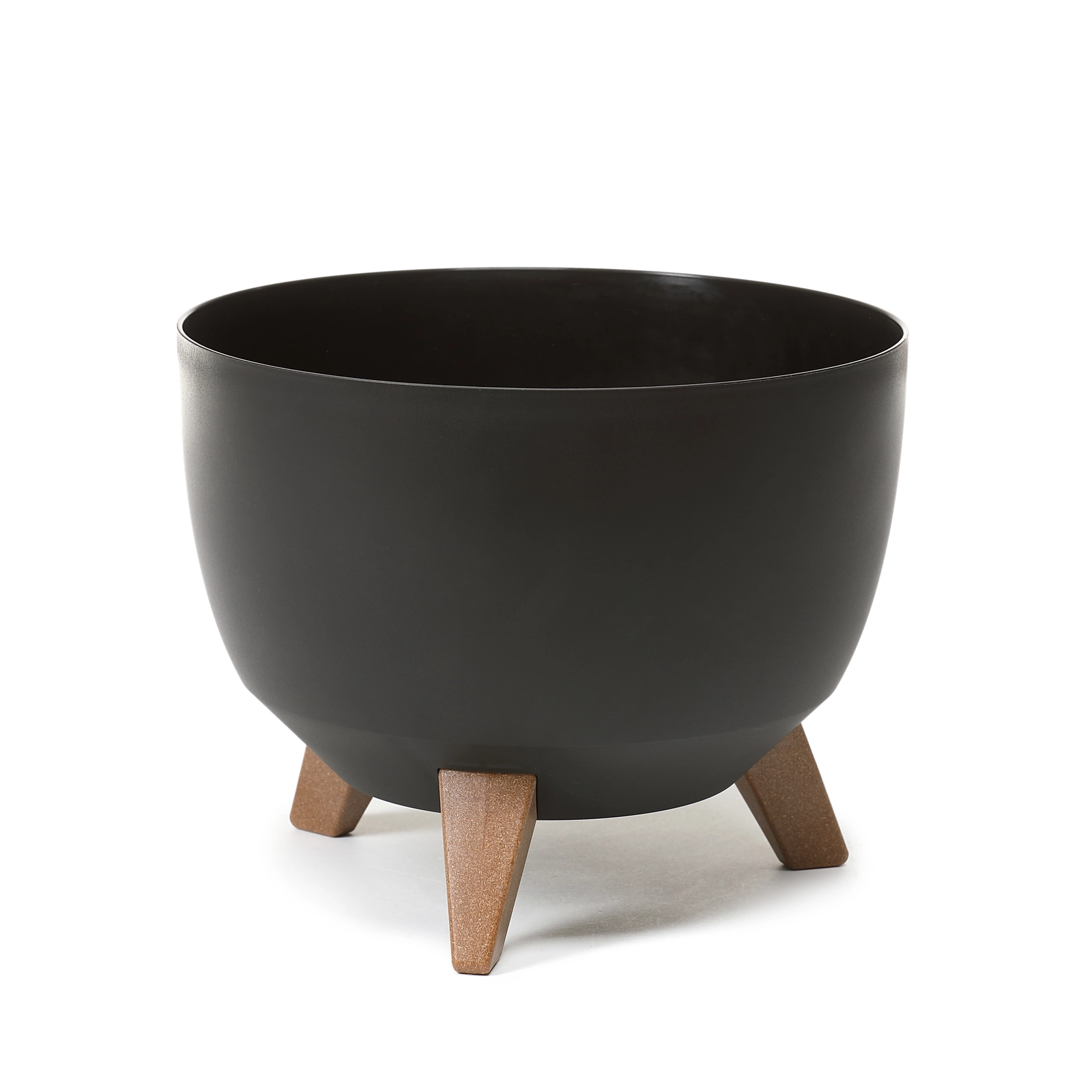 E-shop Lamela Kvetináč 24 x 24 x 20 cm plast čierny