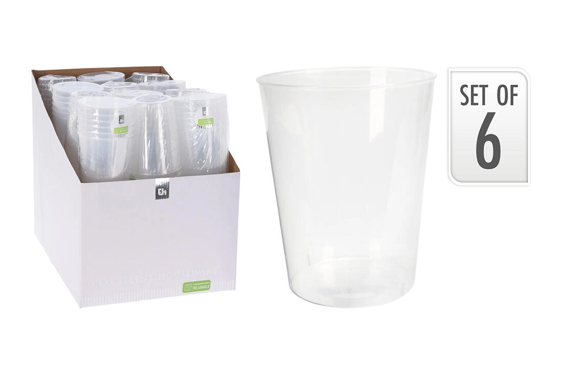 Pohár 0,5 l 6 x