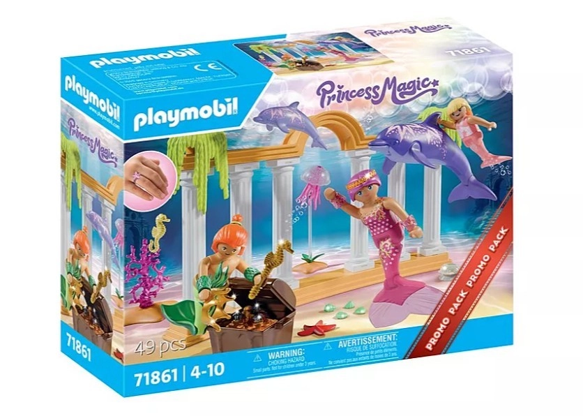 Playmobil 71861 Morské panny s delfínmi a pokladom