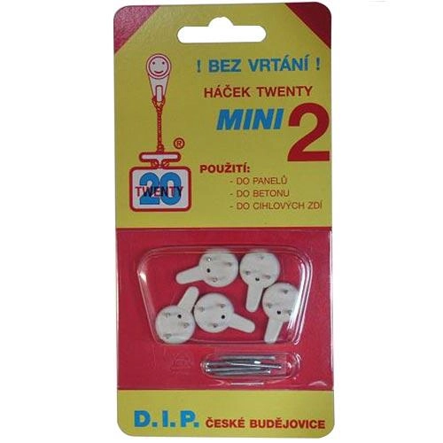 E-shop Háčik TW. Mini II PH biely (5 ks)