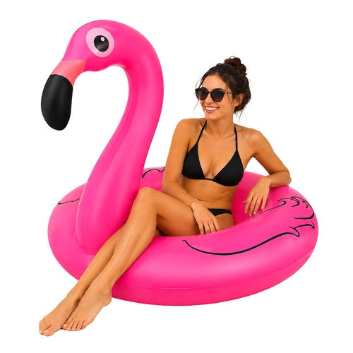 E-shop Nafukovací kruh plameniak Trizand 102 cm