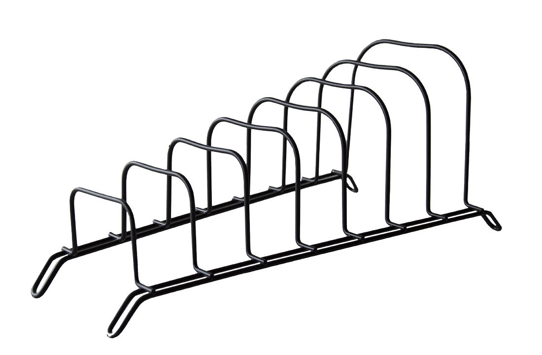 E-shop odkladač na pokrievky v.38cm ČER