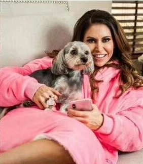 E-shop Teplá mikina 4 v 1 Oversize, flísová deka - ružová