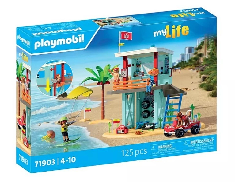 Playmobil 71903 Veža pobrežnej hliadky s buginou