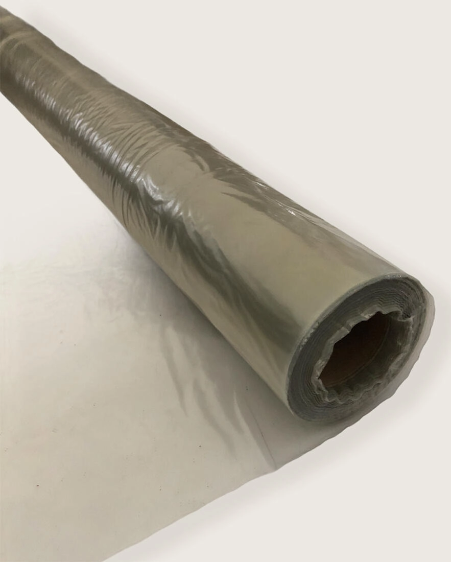 Stavebná ochranná fólia polorukáv 2 × 50 m, 50 µm, transparentná