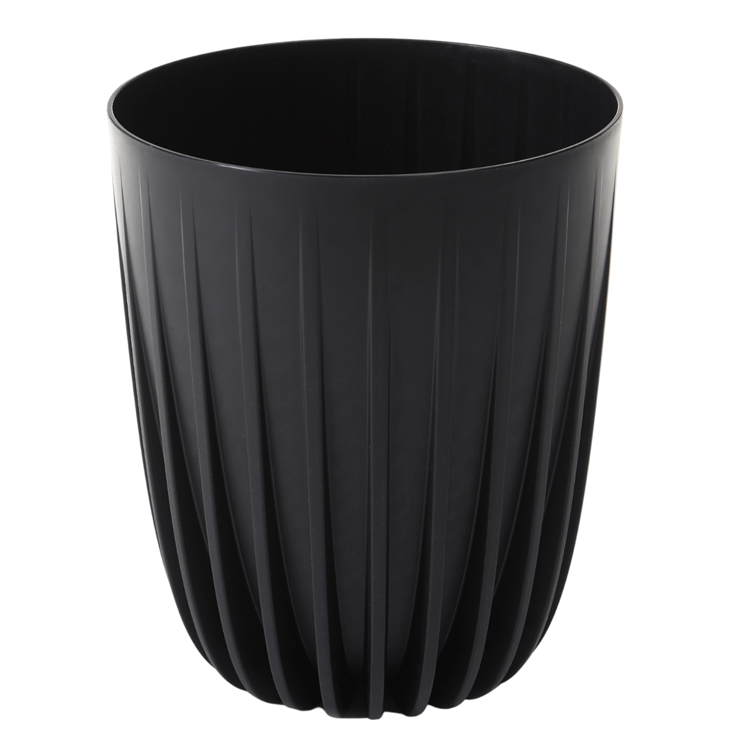 Kvetináč Mira Eco Recycled 39 cm čierny
