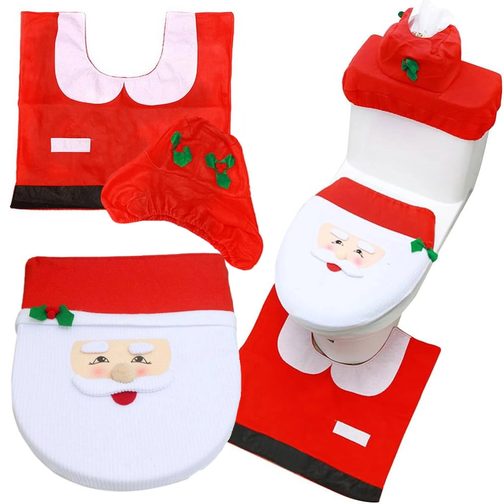 Vianočná kúpeľňová sada Santa Claus