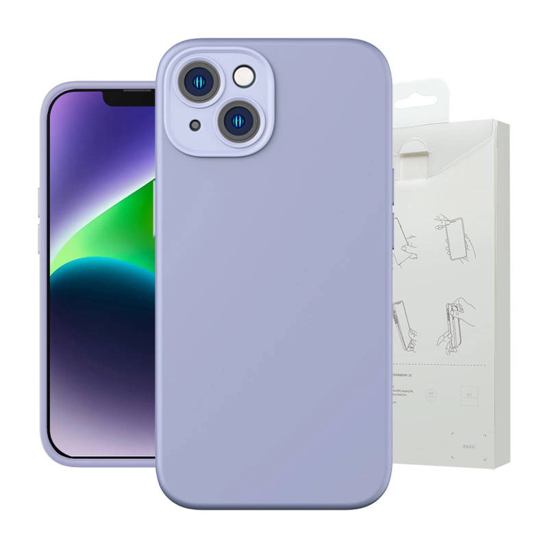 E-shop Baseus Liquid Silica Gel iPhone 14 Plus levanduľové