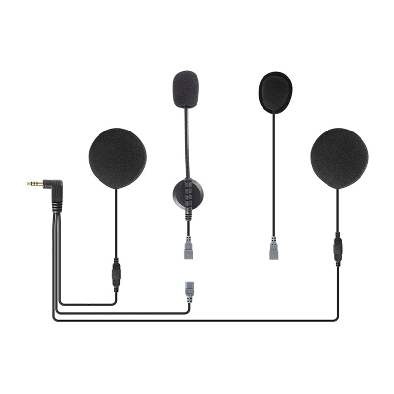 E-shop Náhlavná súprava EJEAS HIFI-M2 do motocyklovej prilby pre interkom Q7 (3,5 mm jack)