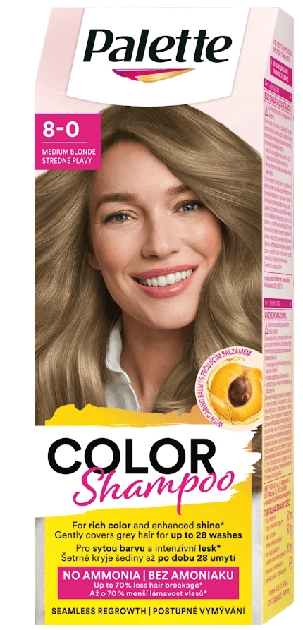E-shop Schwarzkopf Palette Color Shampoo 321 stredne plavá