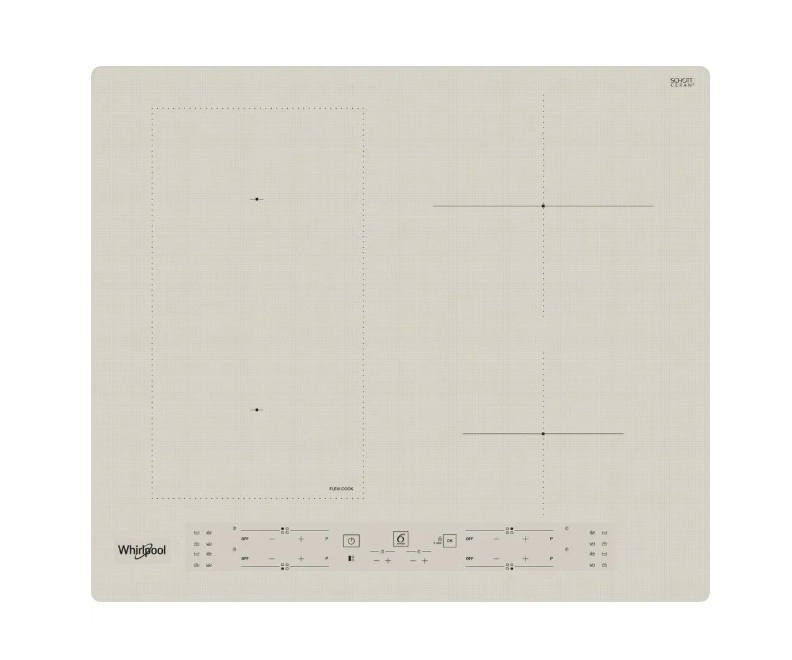 Indukčná varná doska whirlpool wlb6860nes flexicook, 4 zóny