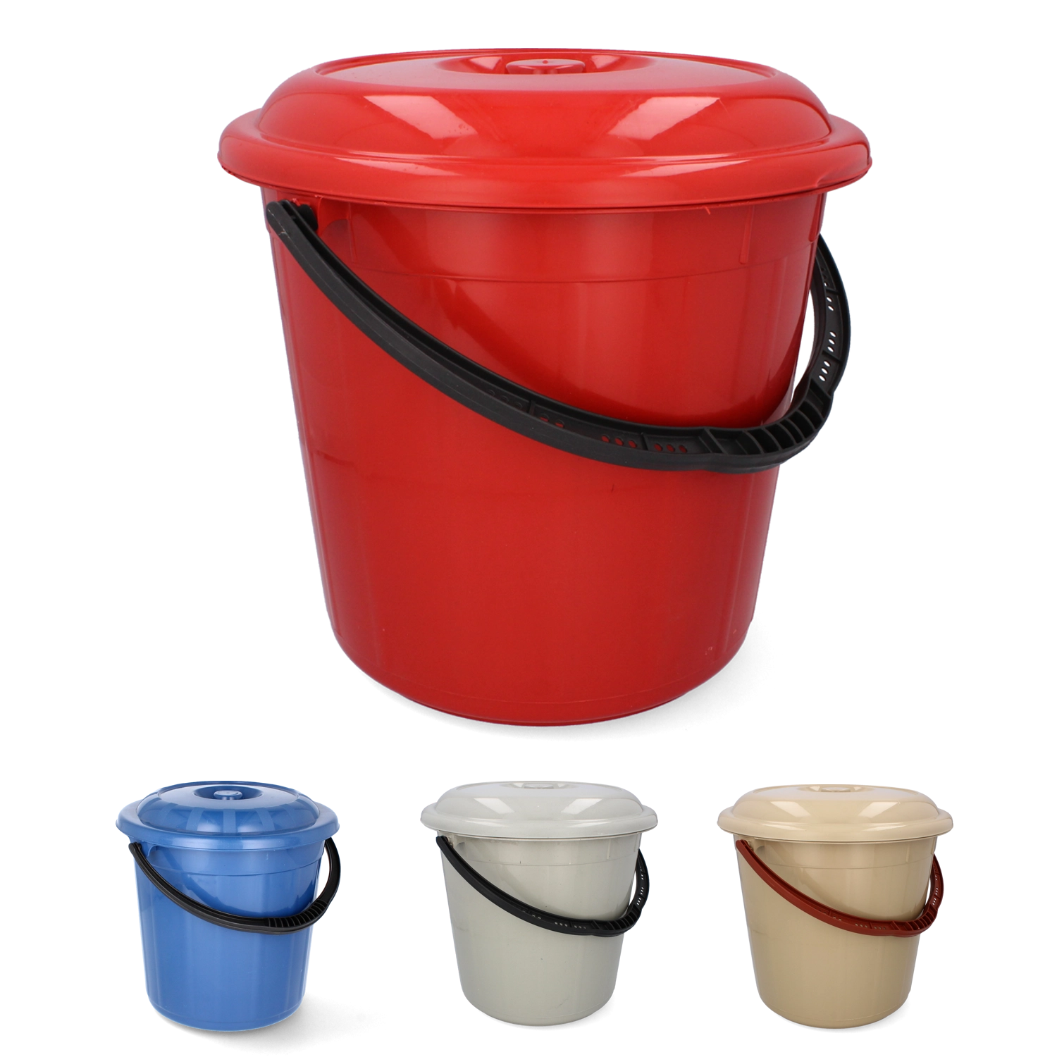 Trend Vedro plastové s vrchnákom 15 l