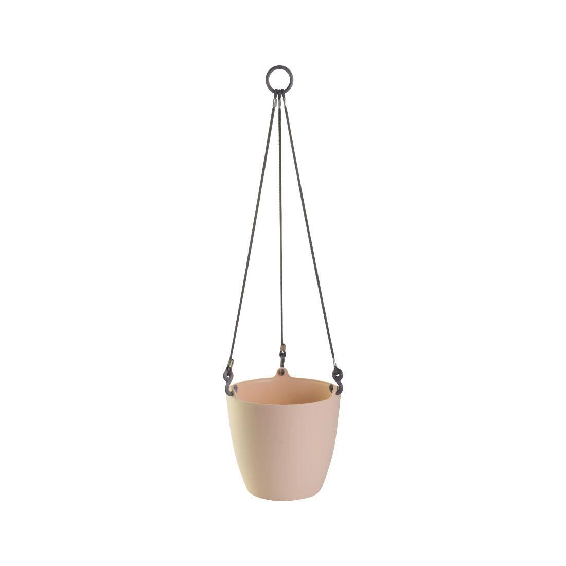 E-shop Závesný kvetináč Ariella 21 cm ružový