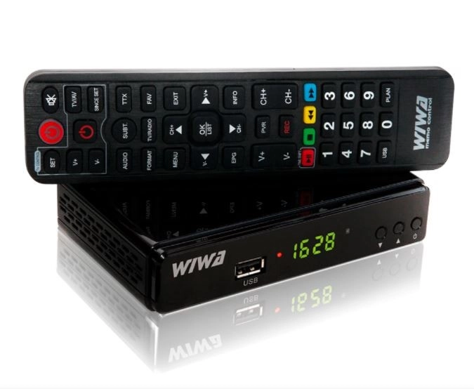 Tuner DVB-T/DVB-T2 Wiwa H.265