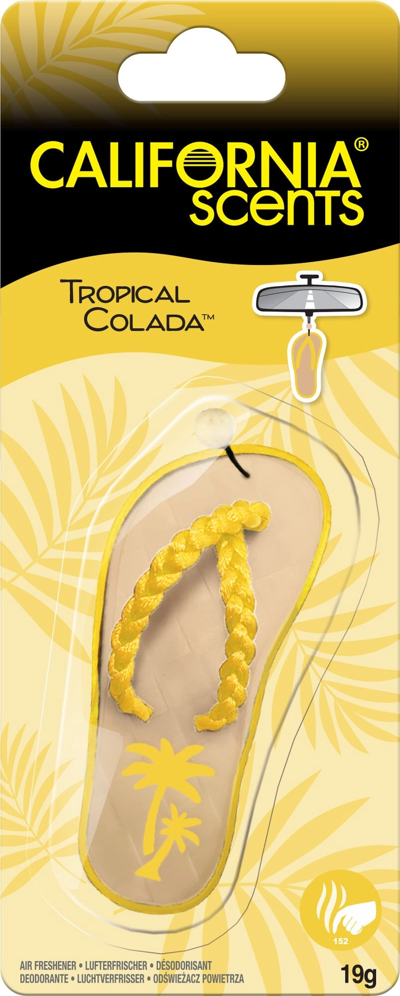 E-shop California Scents tropická vôňa do auta Tropical Colada sandál