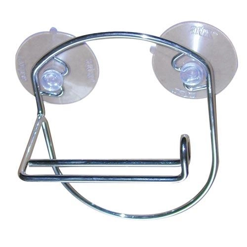 Držiak na toaletný papier, chróm, 12 × 18 × 7,5 cm