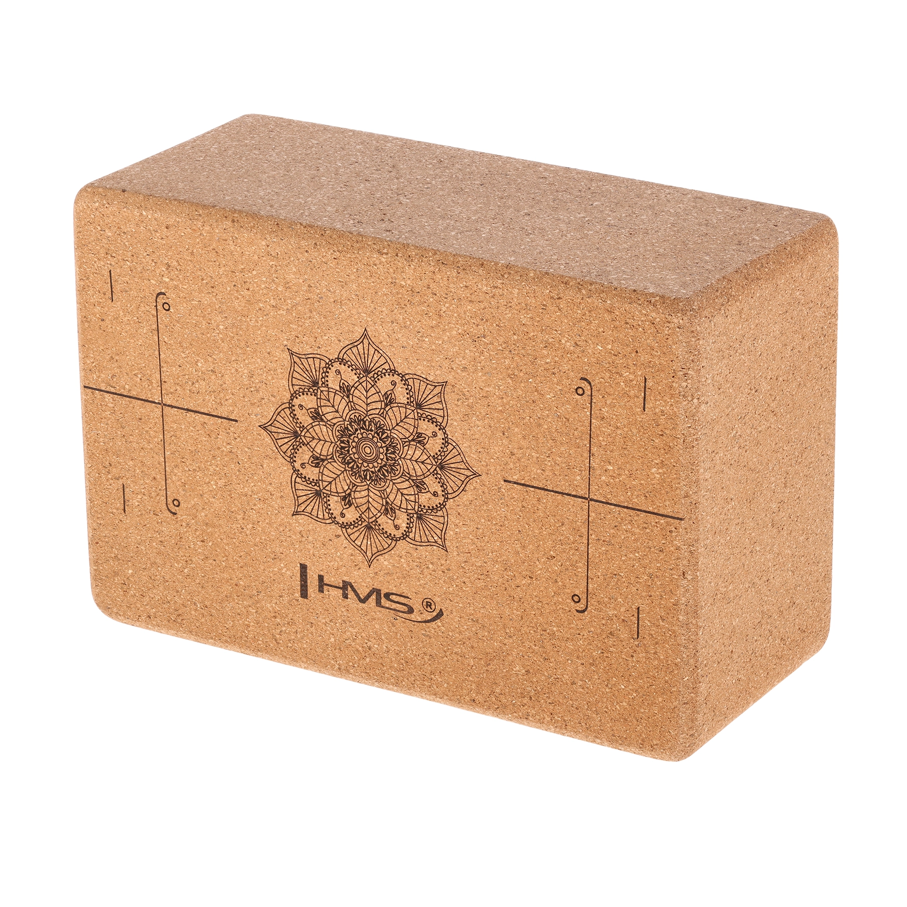 E-shop HMS korkový jogový blok KJ02